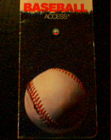 Baseball Access by Richard Saul Wurman