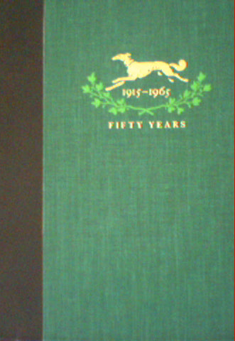 Fifty  Years Borzoi Books 1915-1965 by Clifton Fadiman